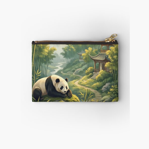 Item preview, Chengdu China Vintage Panda Travel Illustration designed and sold by Bomax121.