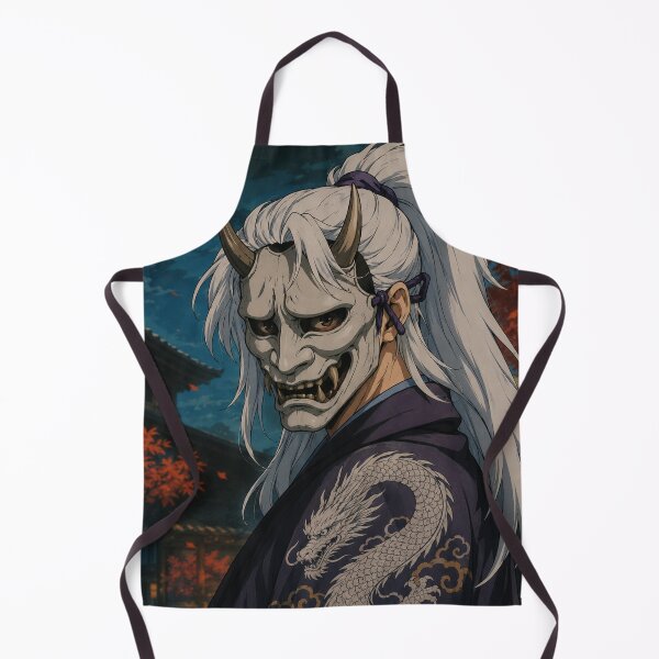 Artikelvorschau, Japanischer Hannya-Samurai-Drache Ronin entworfen und verkauft von bapupa.