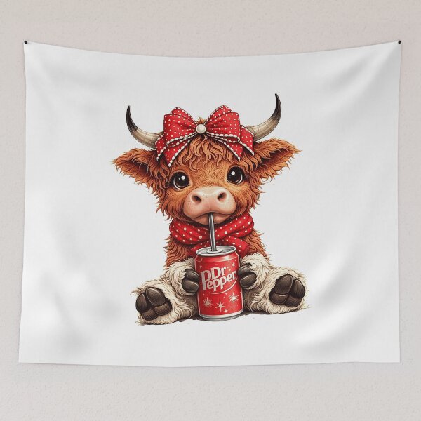 Item preview, Cute Highland Cow Drinker designed and sold by JuanMcdow23594.