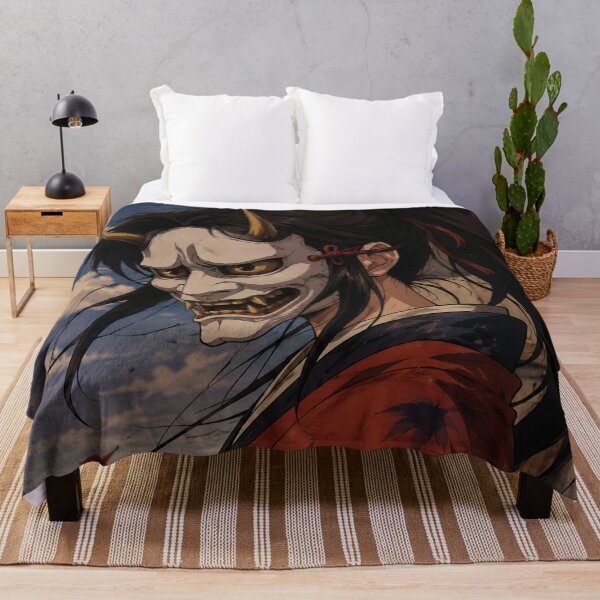 Item preview, Japanese Hannya Samurai Autumn Warrior designed and sold by bapupa.