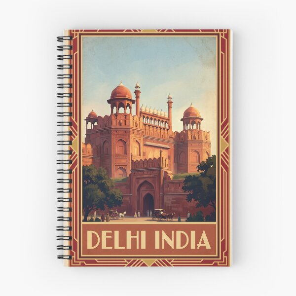 Item preview, Ilustración histórica de viaje de época de Delhi, India designed and sold by Bomax121.