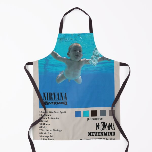 Item preview, 90s Grunge Alternative Rock Underwater Baby Money Parody Album Cover designed and sold by pioniksua.