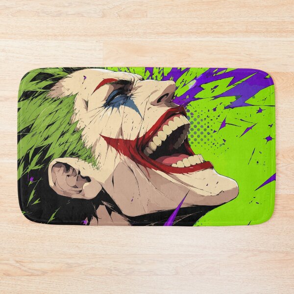 Item preview, Laughing Clown Villain Maniacal Grin Comic Pop Art Graphic designed and sold by The Upside Down.
