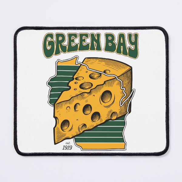 Item preview, Retro Wisconsin State Cheese Football Fan T-Shirt designed and sold by JasonWolf63697.