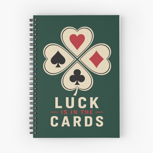Item preview, Luck Is in the Cards Playing Card Symbols designed and sold by Infinitee8hirts.