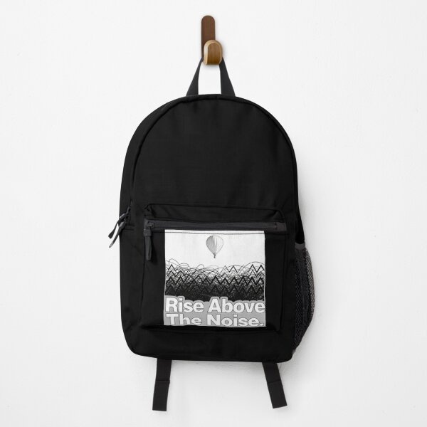 Item preview, Rise Above The Noise – Vintage Hot Air Balloon Above And Beyond Motivational & Inspirational Quotes designed and sold by Ideeplyfeltit.