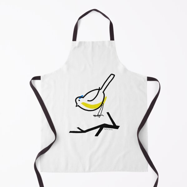 Item preview, Minimalist Blue Tit Line Art Bird designed and sold by Dyche Studio.