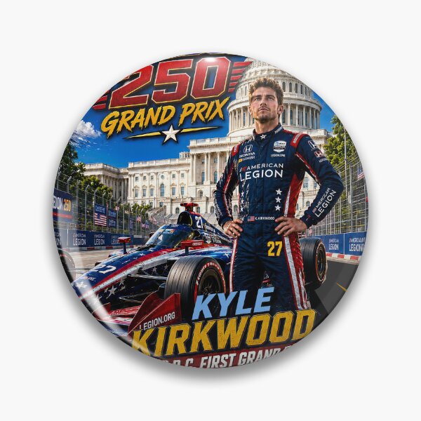 Item preview, KYLE KIRKWOOD Wins the 1st FREEDOM 250th D.C. GRAND Prix - 250th USA Anniversary Celebration 1776 to 2026 designed and sold by DBM Photo Art 1.