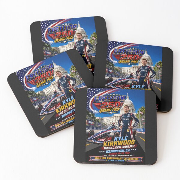 Item preview, KYLE KIRKWOOD Wins the 1st FREEDOM 250th D.C. GRAND Prix - 250th USA Anniversary Celebration 1776 to 2026 designed and sold by DBM Photo Art 1.