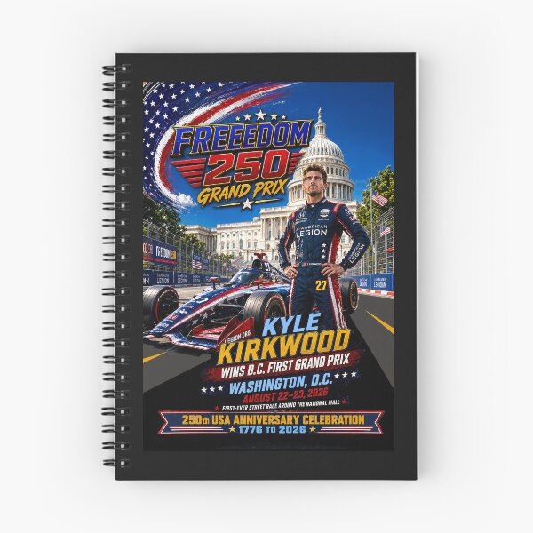 Item preview, KYLE KIRKWOOD Wins the 1st FREEDOM 250th D.C. GRAND Prix - 250th USA Anniversary Celebration 1776 to 2026 designed and sold by DBM Photo Art 1.