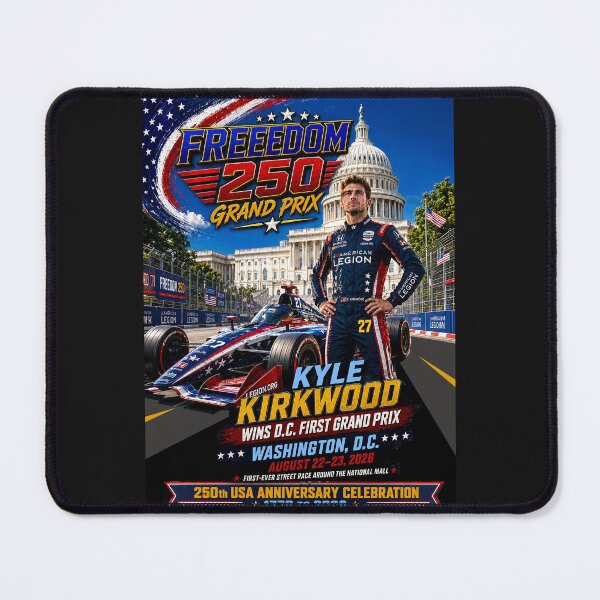 Item preview, KYLE KIRKWOOD Wins the 1st FREEDOM 250th D.C. GRAND Prix - 250th USA Anniversary Celebration 1776 to 2026 designed and sold by DBM Photo Art 1.