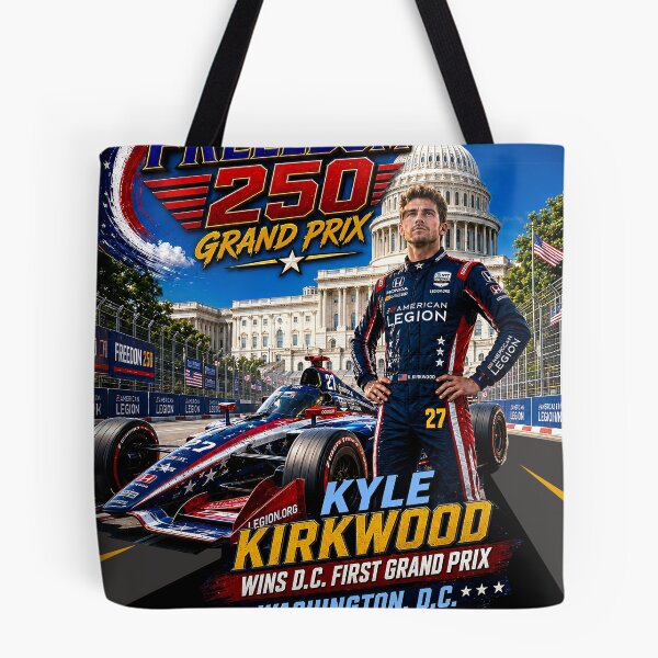 Item preview, KYLE KIRKWOOD Wins the 1st FREEDOM 250th D.C. GRAND Prix - 250th USA Anniversary Celebration 1776 to 2026 designed and sold by DBM Photo Art 1.
