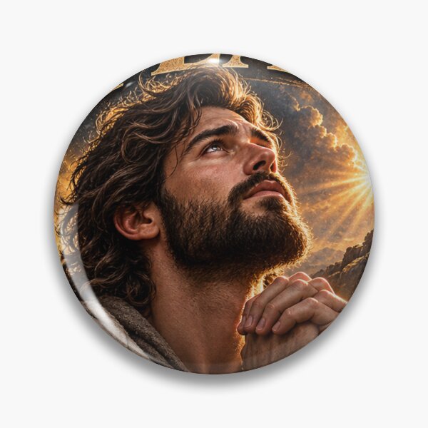 Item preview, Faith Over Fear – Christian Faith Portrait Sticker designed and sold by @SHINTOSARTSTORE.
