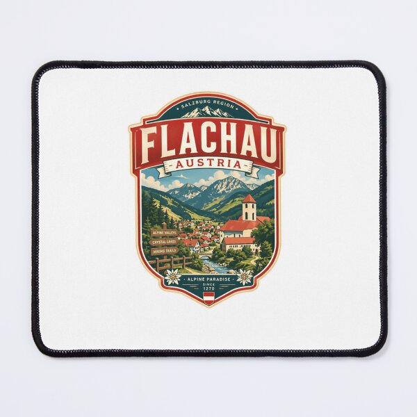 Item preview, Flachau Austria Salzburg Region Alpine Valley Travel Souvenir designed and sold by Star3NowForMe.