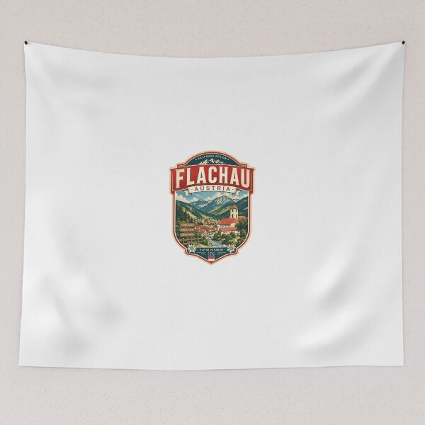 Item preview, Flachau Austria Salzburg Region Alpine Valley Travel Souvenir designed and sold by Star3NowForMe.