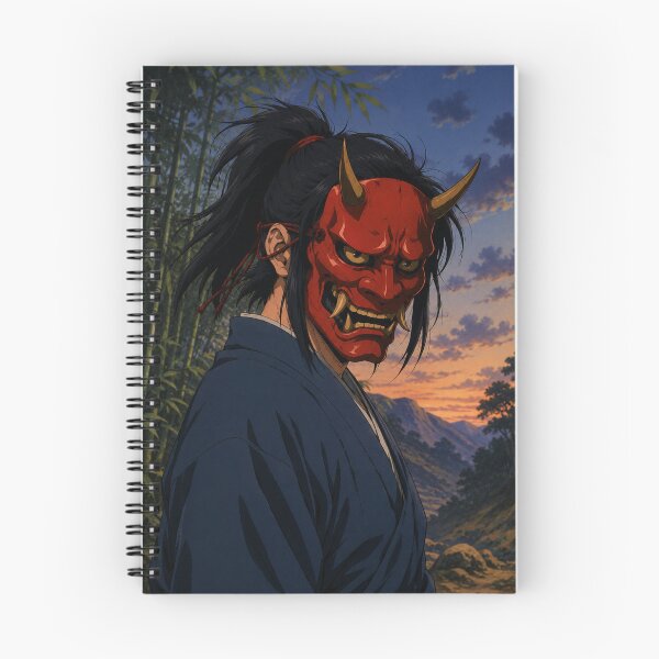 Item preview, Japanese Hannya Samurai Bamboo Wanderer designed and sold by bapupa.