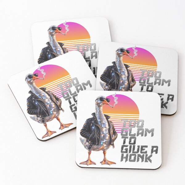 Item preview, Too Glam to Give A Honk designed and sold by Silly Goose Party.