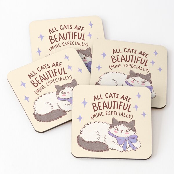 Item preview, All Cats Are Beautiful Mine Especially designed and sold by Itouchedabee.