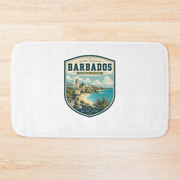 Item preview, Island Paradise Barbados Caribbean Treasure Sun Sea Culture Est. 1966 Traveler Vacation Souvenir designed and sold by Star3NowForMe.