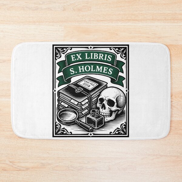 Item preview, Sherlock Holmes Ex Libris Case File 221B designed and sold by Fenay Designs.