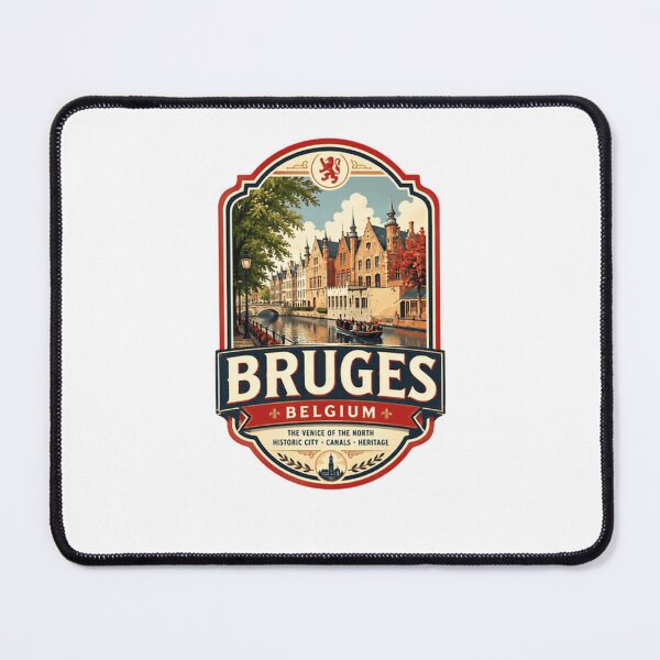 Item preview, Bruges Belgium The Venice Of The North Historic City Travel designed and sold by Star3NowForMe.
