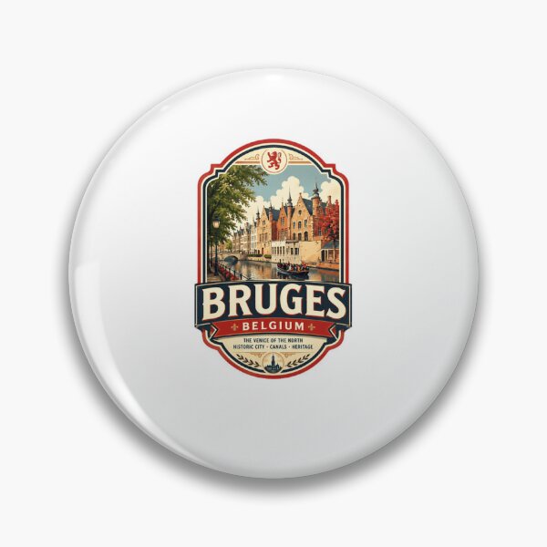 Item preview, Bruges Belgium The Venice Of The North Historic City Travel designed and sold by Star3NowForMe.