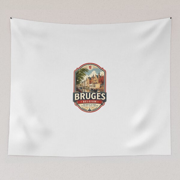 Item preview, Bruges Belgium The Venice Of The North Historic City Travel designed and sold by Star3NowForMe.