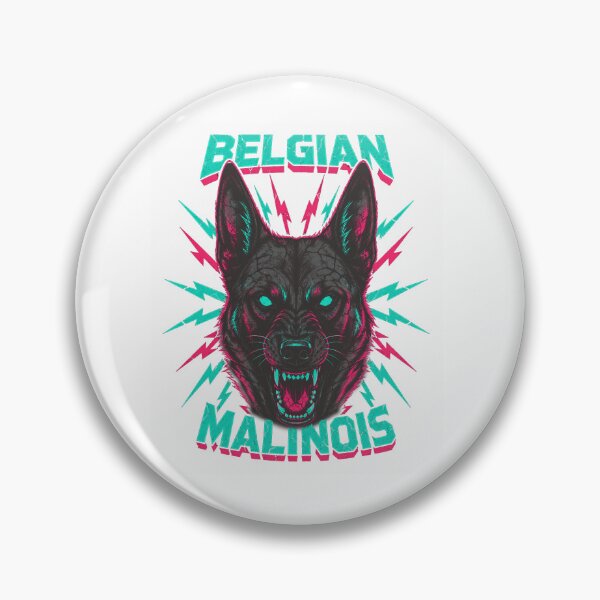 Item preview, Belgian Malinois Heavy Metal Dog designed and sold by Meteor77.