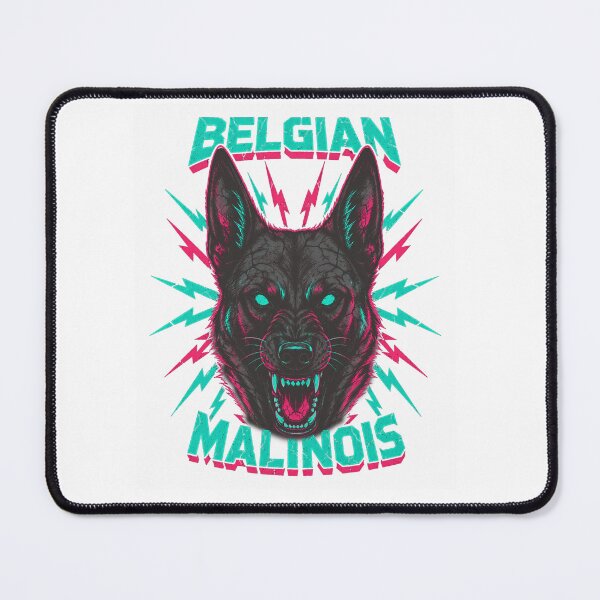 Item preview, Belgian Malinois Heavy Metal Dog designed and sold by Meteor77.
