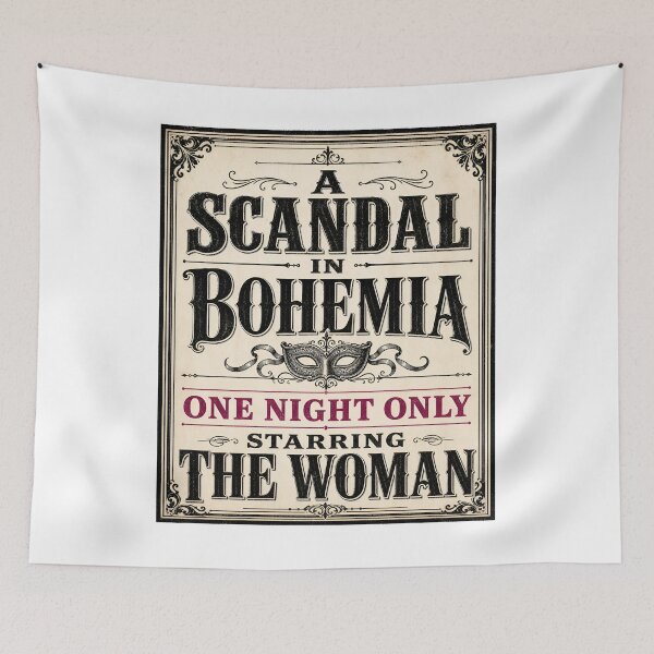 Item preview, Sherlock Holmes: A Scandal in Bohemia Playbill designed and sold by Fenay Designs.