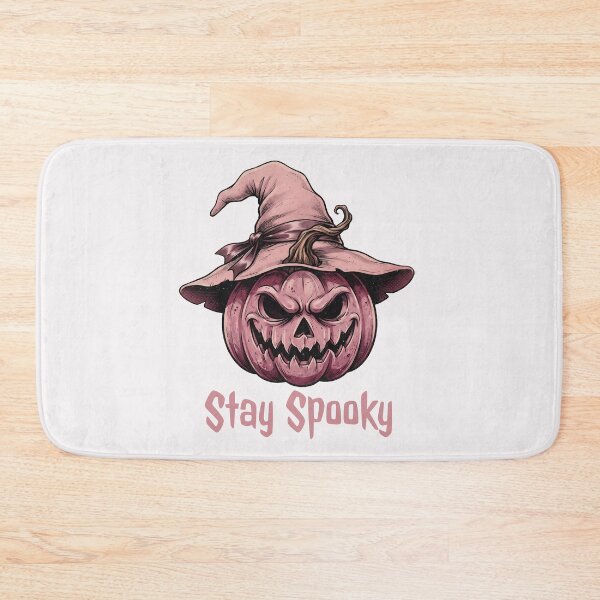 Item preview, Stay Spooky Pinkoween Witch Pumpkin Pastel Goth designed and sold by MythicCotton.