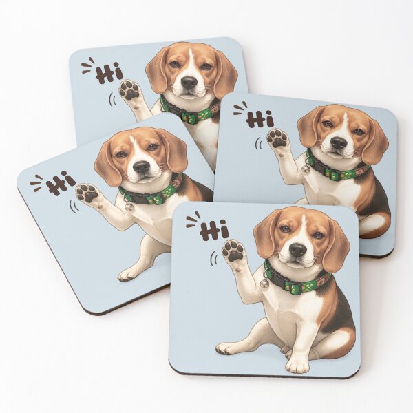 Item preview, Whatever Mood | Funny Deadpan Beagle Character designed and sold by CosmicQuietStudio.