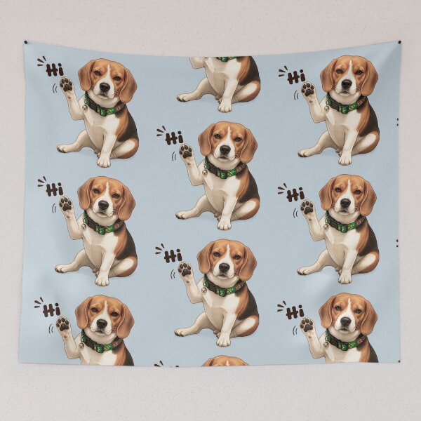 Item preview, Whatever Mood | Funny Deadpan Beagle Character designed and sold by CosmicQuietStudio.