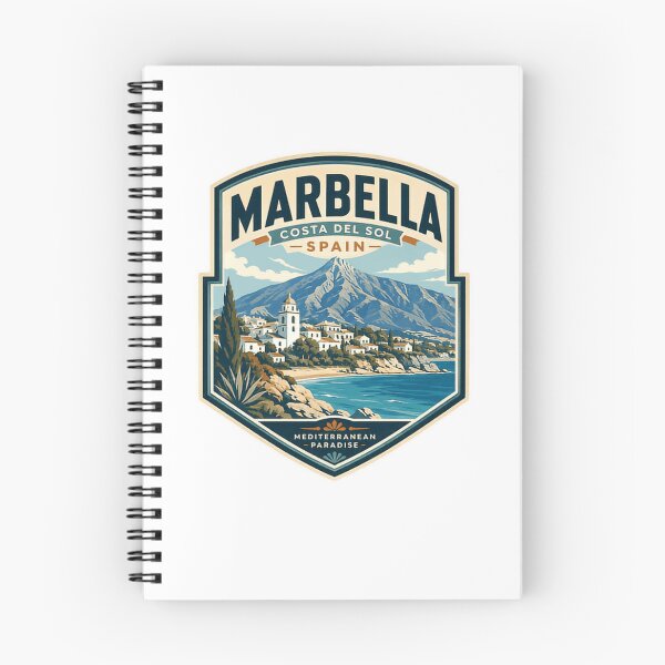 Item preview, Marbella Costa Del Sol Spain Mediterranean Paradise Travel Vacation Destination Souvenir designed and sold by Star3NowForMe.