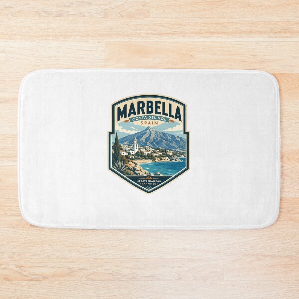 Item preview, Marbella Costa Del Sol Spain Mediterranean Paradise Travel Vacation Destination Souvenir designed and sold by Star3NowForMe.