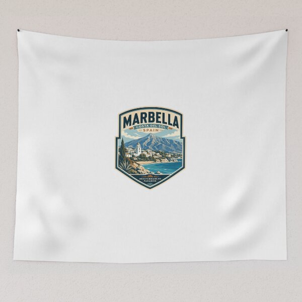 Item preview, Marbella Costa Del Sol Spain Mediterranean Paradise Travel Vacation Destination Souvenir designed and sold by Star3NowForMe.