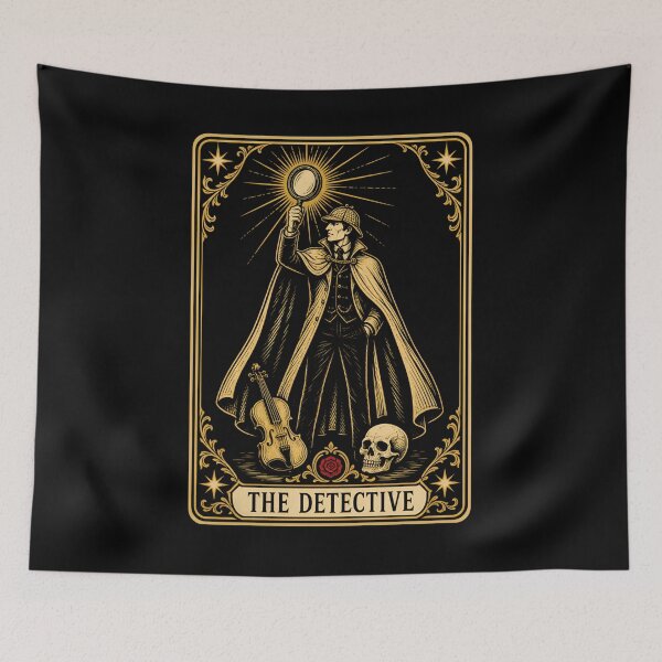 Item preview, Sherlock Holmes The Detective Tarot Portrait designed and sold by Fenay Designs.