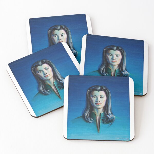 Item preview, Vladimir Tretchikoff The Chinese Girl Blue designed and sold by SummerlandsArt.