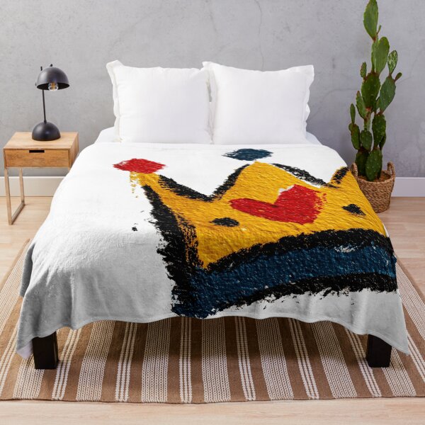 Item preview, Impasto Painted Royal Crown with Red Heart designed and sold by colorful-white.