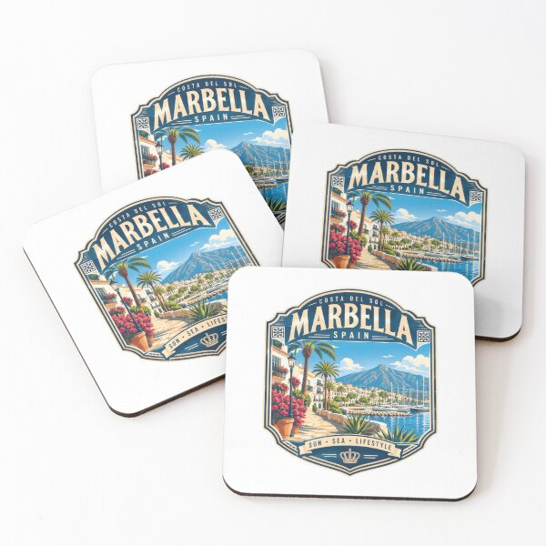 Item preview, Costa Del Sol Marbella Spain Sun Sea Lifestyle Travel Vacation Souvenir designed and sold by Star3NowForMe.