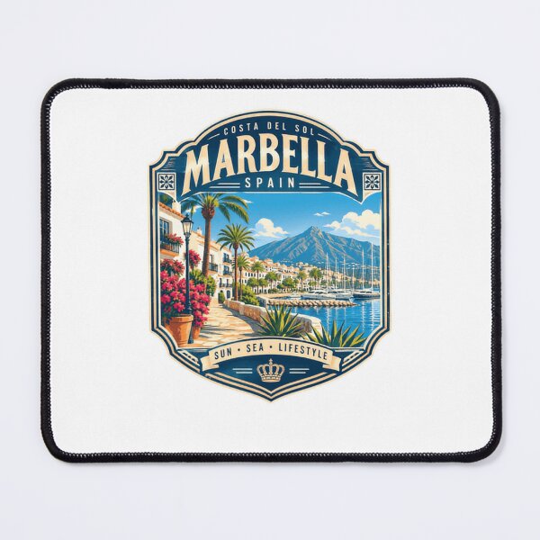 Item preview, Costa Del Sol Marbella Spain Sun Sea Lifestyle Travel Vacation Souvenir designed and sold by Star3NowForMe.