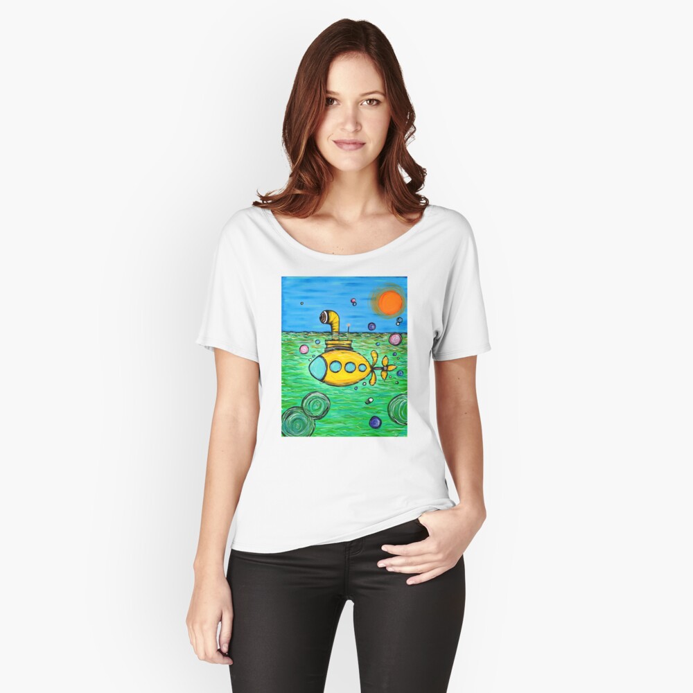 Item preview, Relaxed Fit T-Shirt designed and sold by colorinhappy.