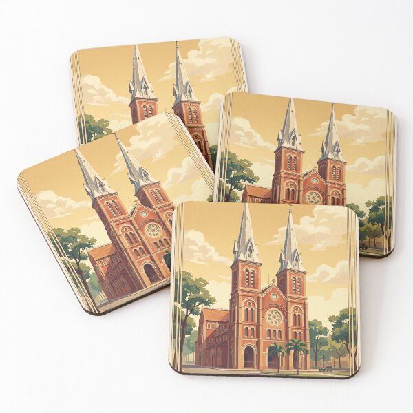 Item preview, Ho Chi Minh City Vietnam Vintage Illustration designed and sold by Bomax121.