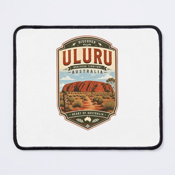 Item preview, Discover Uluru Northern Territory Australia Heart Of Australia Travel Vacation Souvenir designed and sold by Star3NowForMe.