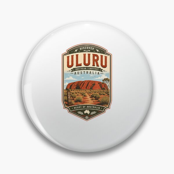 Item preview, Discover Uluru Northern Territory Australia Heart Of Australia Travel Vacation Souvenir designed and sold by Star3NowForMe.