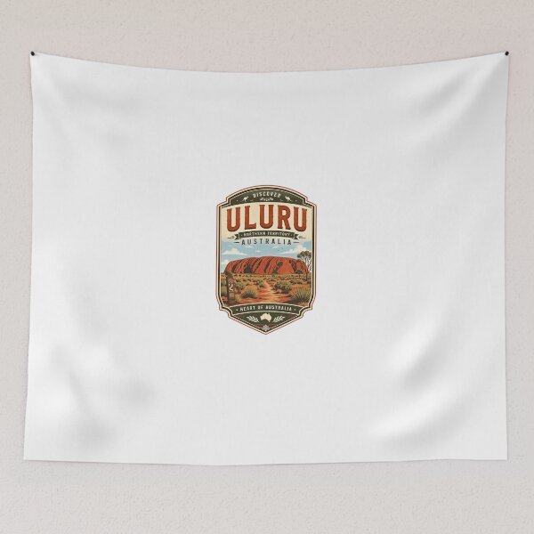 Item preview, Discover Uluru Northern Territory Australia Heart Of Australia Travel Vacation Souvenir designed and sold by Star3NowForMe.