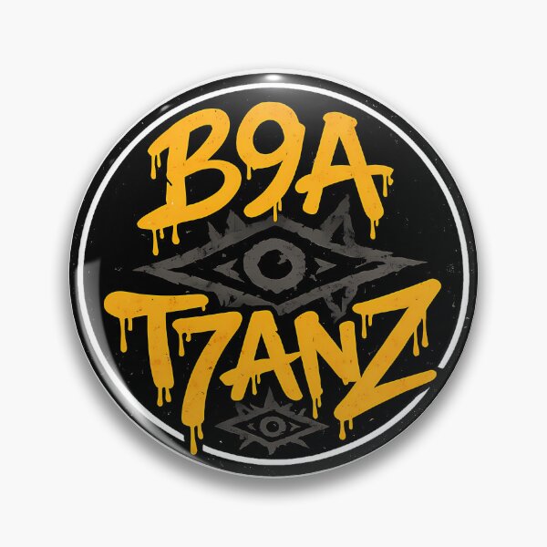 Item preview, B9a T7anz Moroccan Darija Graffiti Yellow Drip Eye Graphic designed and sold by DesignArtist.ia.