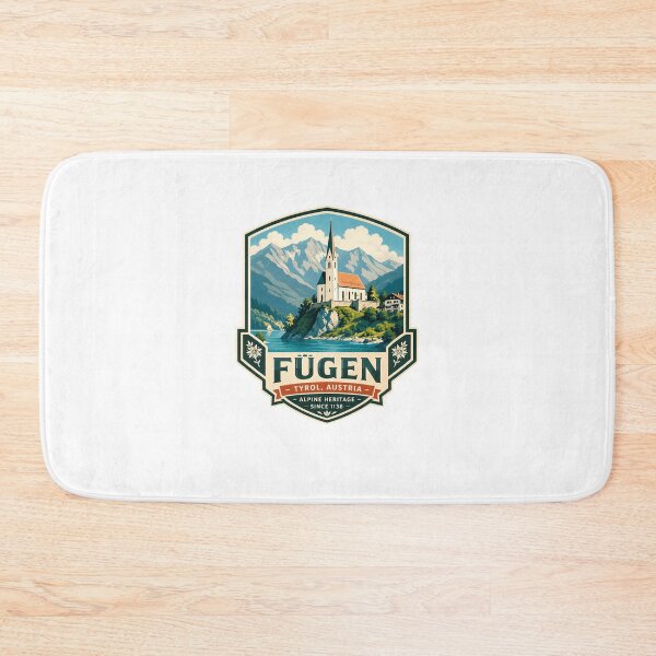 Item preview, Fügen Tyrol Austria Alpine Heritage Since 1138 Travel Souvenir designed and sold by Star3NowForMe.