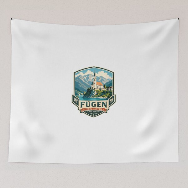Item preview, Fügen Tyrol Austria Alpine Heritage Since 1138 Travel Souvenir designed and sold by Star3NowForMe.