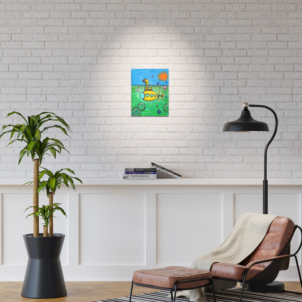 Item preview, Metal Print designed and sold by colorinhappy.